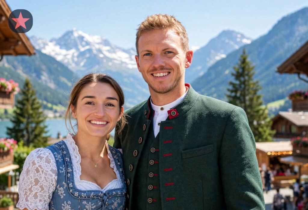 Julian Nagelsmann und Lena Wurzenberger